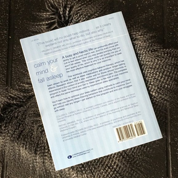 'Quiet Your Mind and Get to Sleep' Paperback By Colleen E. Carney - Picture 4 of 7